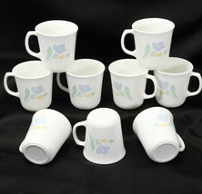 Corelle Friendship Mug Cups 3.5&quot; tall Lot of 9 - £27.34 GBP
