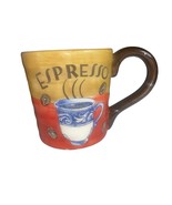 Large Colorful Coffee Mug Mocha/Espresso  - £6.76 GBP