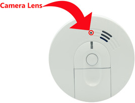 4K Streaming Functional Smoke Alarm Home Security Monitor - $304.00