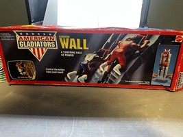 Vintage Mattel 1991 American Gladiators Gladiator Wall READ - $28.05