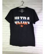 Dragon Ball Z Ultra Instinct Goku Logo Double Sided Graphic T-Shirt Men's Size M - £19.43 GBP