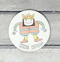 Jim + Christopher Slater A. Mazing Monsters King Rollo Pinback Button Pi... - £3.44 GBP