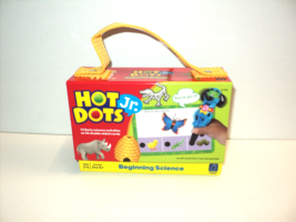Hot Dots Jr. 72 Beginning Science Activities on 36 Double-Sided Cards Ag... - $25.16