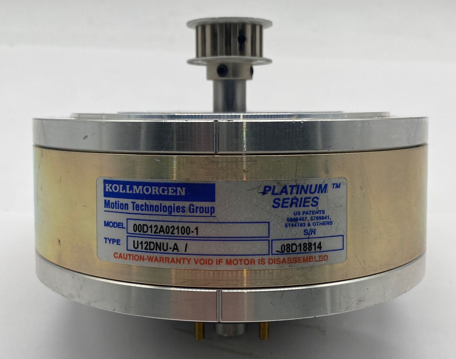 Kollmorgen 00D12A02100-1 Platinum™ DC Servo Motor  - $314.00