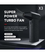 Mini Turbo Jet Fan 130000 RPM Turbo Blower Jet Fan Violent Turbofan - $24.75
