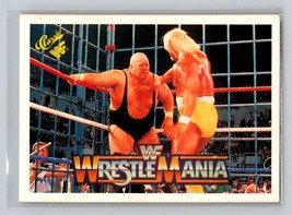Hulk Hogan vs King Kong Bundy #15 1990 Classic WWF Wrestlemania - £1.59 GBP