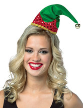 Rasta Imposta Women&#39;s Elf Hat Holiday Headband, Green, One Size - £57.06 GBP