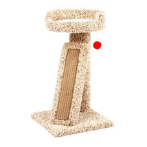 North American Kitty Nap and Scratch Pedestal Bed Post 1 count North Ame... - £95.47 GBP
