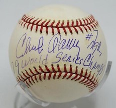 Mandrino Tanner Autografato MLB Baseball Pittsburgh Pirates 1979 Mondo Serie - £55.59 GBP