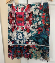 Women&#39;s Skirt Antonio Melani Size 6 Multicolor Has Lining Colorful - $47.99