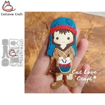 Nativity Drummer Boy Metal Cutting Dies Scrapbook Die Cuts Card Making D... - $9.68