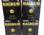 TROJAN Magnum Lubricated Large Condoms, 4 - 48ct boxes, 192 Total - £78.20 GBP
