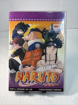 Naruto Part 6 Episodes 125-148 3 Disc DVD Boxset Version - $280.63 MXN
