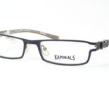 KAPORAL 5 KA2018 C1 MATT BLACK RARE UNIQUE EYEGLASSES GLASSES FRAME 52-1... - $1,729.84 MXN