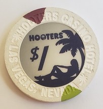  HOOTERS Casino Hotel Las Vegas $1 Collectible Casino Chip - £4.67 GBP
