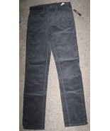 Nwt Homme Michael Kors Velours Pantalon Parker Slim Fit Gris S 28 x 32 Pdsf - $95.97 CAD