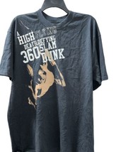 Jordan Mens Graphic Printed T-Shirt Size Large Color Black - £38.88 GBP
