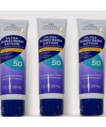 Lot of 3 SPF 50 Ultra Sunscreen Lotion Broad Spectrum Studio Selection 3... - $9.49