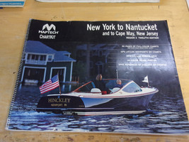 NY to Nantucket, Cape May, Jersey Region 3, 12 Chart Kit  book color wit... - $864.54 MXN
