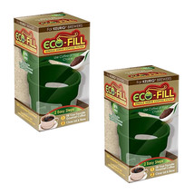 Perfect Pod Eco-Fill Refillable Capsule K-cup Brewers 2 Pack - £10.54 GBP