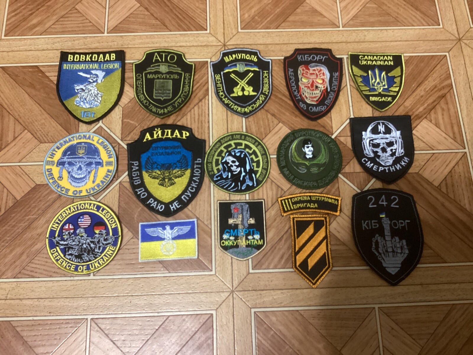 Ukrainian army tactical morale patch . War in Ukraine . - $75.99