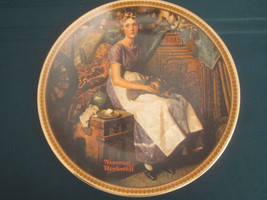 Dreaming In The Attic Collector Plate Norman Rockwell Rediscovered Women #1 - £18.87 GBP