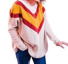 Entro Catching A Flight Sherpa Sweater Size S - $33.66