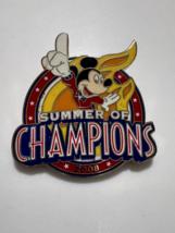 Disney Mickey Mouse Summer of CHAMPIONS 2008 Club Rare Pin - $9.89