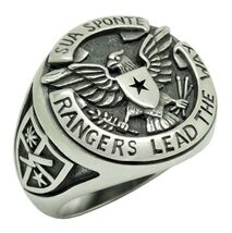 Rangers Sterling Silver 925 US Army Men’s Ring Sua Sponte - $148.80