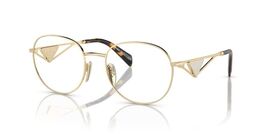 Prada PRA50V ZVN101 Eyeglasses Pale Gold Frame Demo Lens 52mm - $278.99