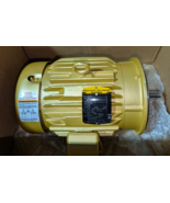 Baldor CEM3663T 5HP Super-E AC Motor / 3480 RPM 3PH 60HZ 184TC TEFC / NE... - $1,538.67 CAD