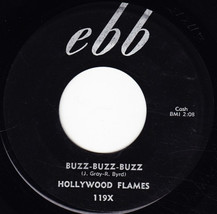 Hollywood Flames - Buzz-Buzz-Buzz/Crazy - $3.65