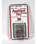 Sullivans Quilters Choice Red Head Applique Pins 200 Pieces - $6.89 CAD
