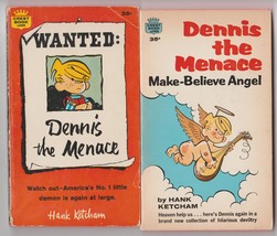 Hank Ketcham Dennis the Menace: Wanted &amp; Make-Believe Angel 1sts - £9.74 GBP