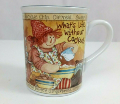Vintage Legacy Publishing Group &quot; What&#39;s Life Without Cookies&quot; Coffee Cu... - £9.89 GBP