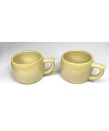Shaving Mug Vintage Custard Glass Very Heavy Lot Of 2 - $49.58
