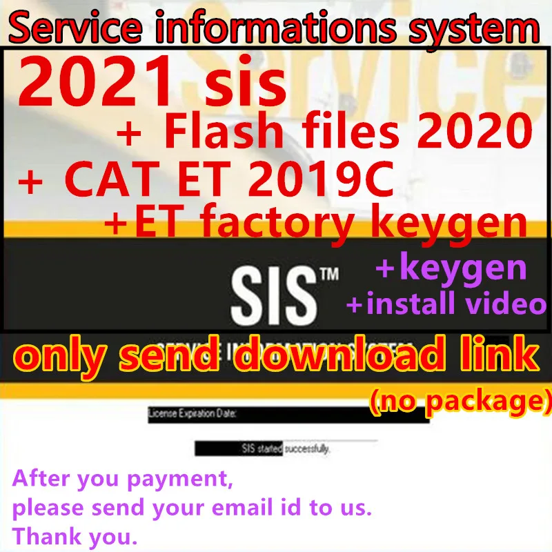 2021 SIS for red cat Service Information System EPC Repair Software+ For... - $224.17