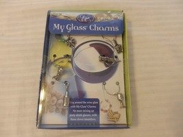 Set of 6 Wine Charms for Wine Glasses from Epic My Glass Charms - $14.99