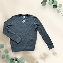 Gap Extra Merino Wool  Crew-Neck Gray Sweater men size L - £46.69 GBP