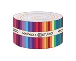 Jelly Roll Gelato Pairs Ombre Maywood Studio Cotton Fabric Strip Precuts... - £31.87 GBP