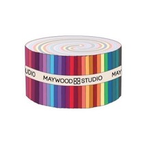 Jelly Roll Gelato Pairs Ombre Maywood Studio Cotton Fabric Strip Precuts M525.42 - £31.95 GBP