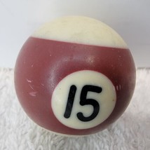 Miniature Pool Ball Small Billiards 1-1/2&quot; Pocket Size SINGLE 15 BROWN BALL - £5.13 GBP