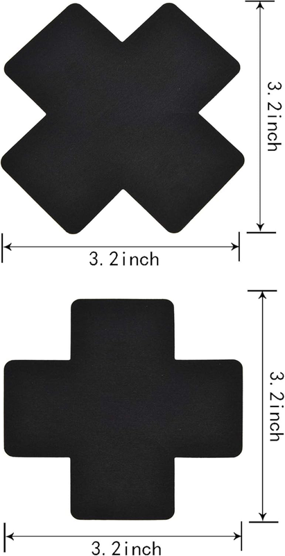 15 Pairs Nipple Cover Pasties Disposable Nipple Covers No Show Satin Stickers Se Item image 3