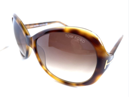 New Tom Ford Cecile TF 171 56F 58mm Tortoise Gradient Women&#39;s Sunglasses - £145.91 GBP