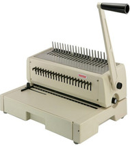 Tamerica 210PB Manual Comb Binding Machine, 20 Sheets Max. Punch Capacity - $279.00