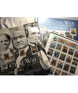 1994 Civil War Mint Set Sheet of 20 Stamps 32 Cents - Sealed WITH BOOK A... - $40.51 CAD
