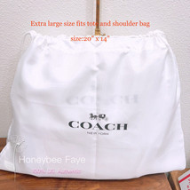 New Coach Retail 100% authentic silk dust bag - $14.85+