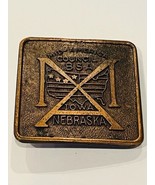 Boy Scouts Girl Cub Belt Buckle Memorabilia Belt Buckle Iowa Nebraska Br... - £18.56 GBP