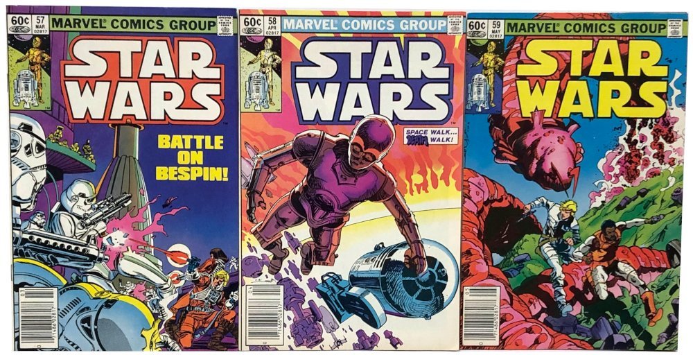 Marvel Comic books Star wars #57-59 377151 - $24.99