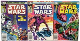 Marvel Comic books Star wars #57-59 377151 - £19.68 GBP
